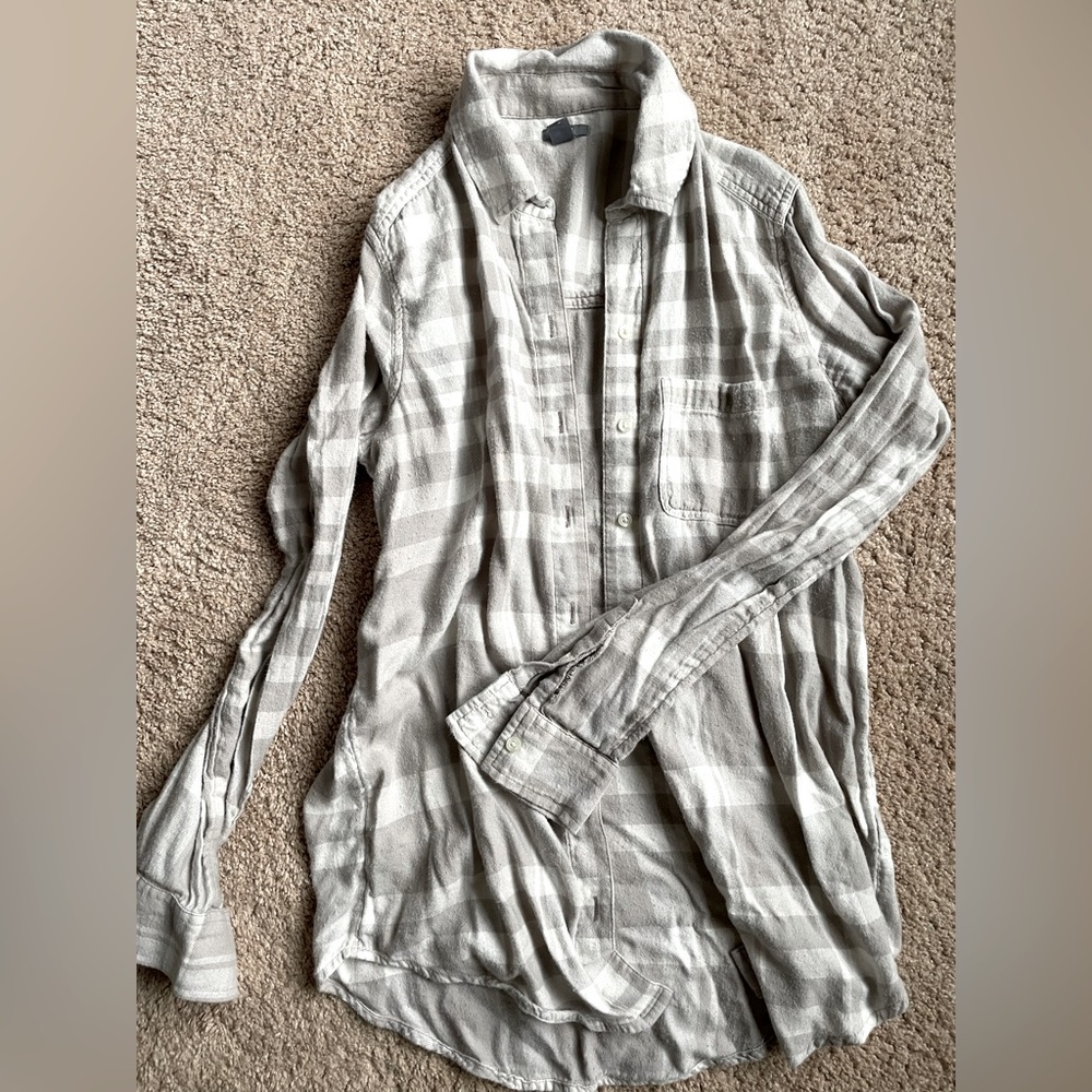 Aerie Gray Plaid